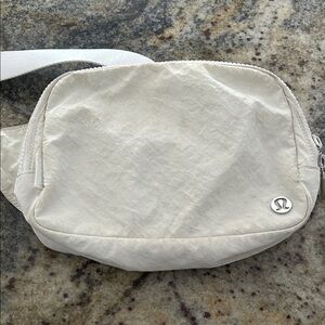lululemon athletica Cream Crossbody Bag